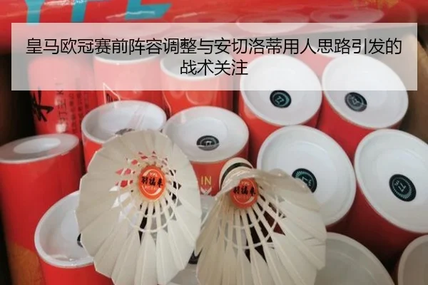 皇马欧冠赛前阵容调整与安切洛蒂用人思路引发的战术关注 - BAJIESPORTS